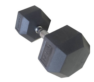 2.5 کیلوگرم - 50 کیلوگرم ورزشی بدنسازی دمبل، سیاه رنگ شش ضلعی دمبل ورزشی