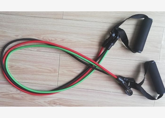 قطعات ورزشی بدنسازی لوازم خانگی 35LBS مقاومت در برابر تناسب اندام طناب جامد الاستیک