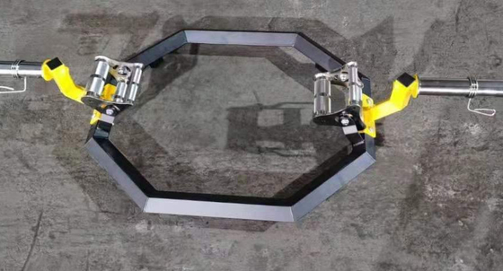 میله های چرخشی آبکاری CR Hexagon Barbell Hard CR / عملیات حرارتی