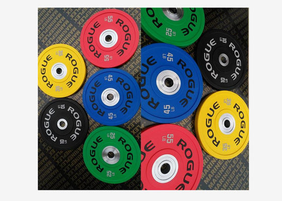 Low Noise Rubber Coated Barbell Weight Plates Featuring Iron Handle Designed for Commercial Clubs Durable Fitness Plates