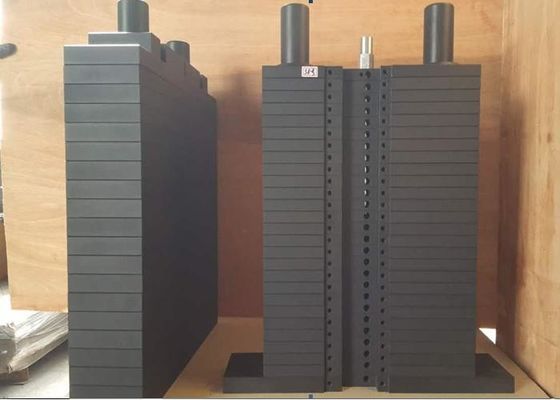 رنگ آمیزی تولید الکترونیک تجهیزات ورزشگاه صفحه وزن طراحی مستطیل برای انعطاف پذیری در تمرینات مختلف